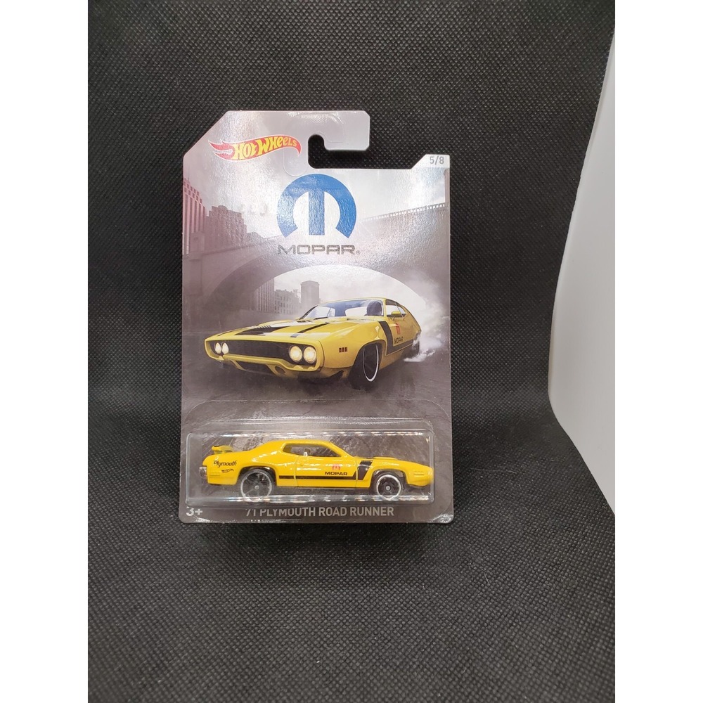 2018 HOT WHEELS MOPAR SERIES - '71 PLYMOUTH ROAD RUNNER 5/8 - 1:64